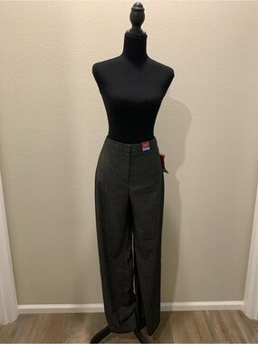 212 Collection Charcoal Straight-Leg Dress Pants NWT (Size 12)